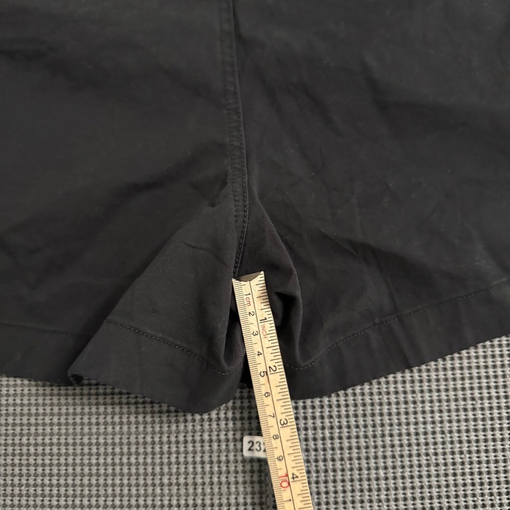 Gap Downtown Khaki Shorts Black Mid Rise Size 4 New With Tags - Picture 5 of 6